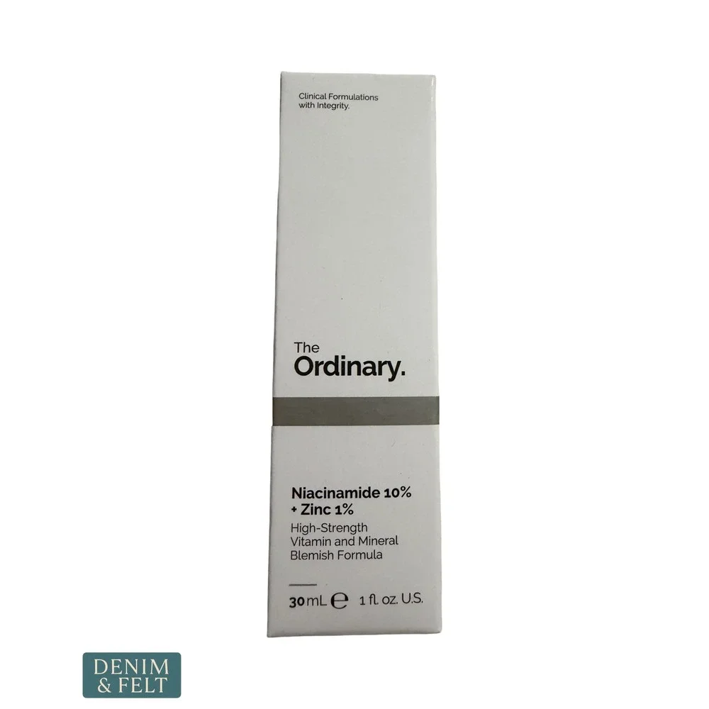 NEW The Ordinary Niacinamide 10% + Zinc 1% High Strength Blemish Serum 30ml 1oz